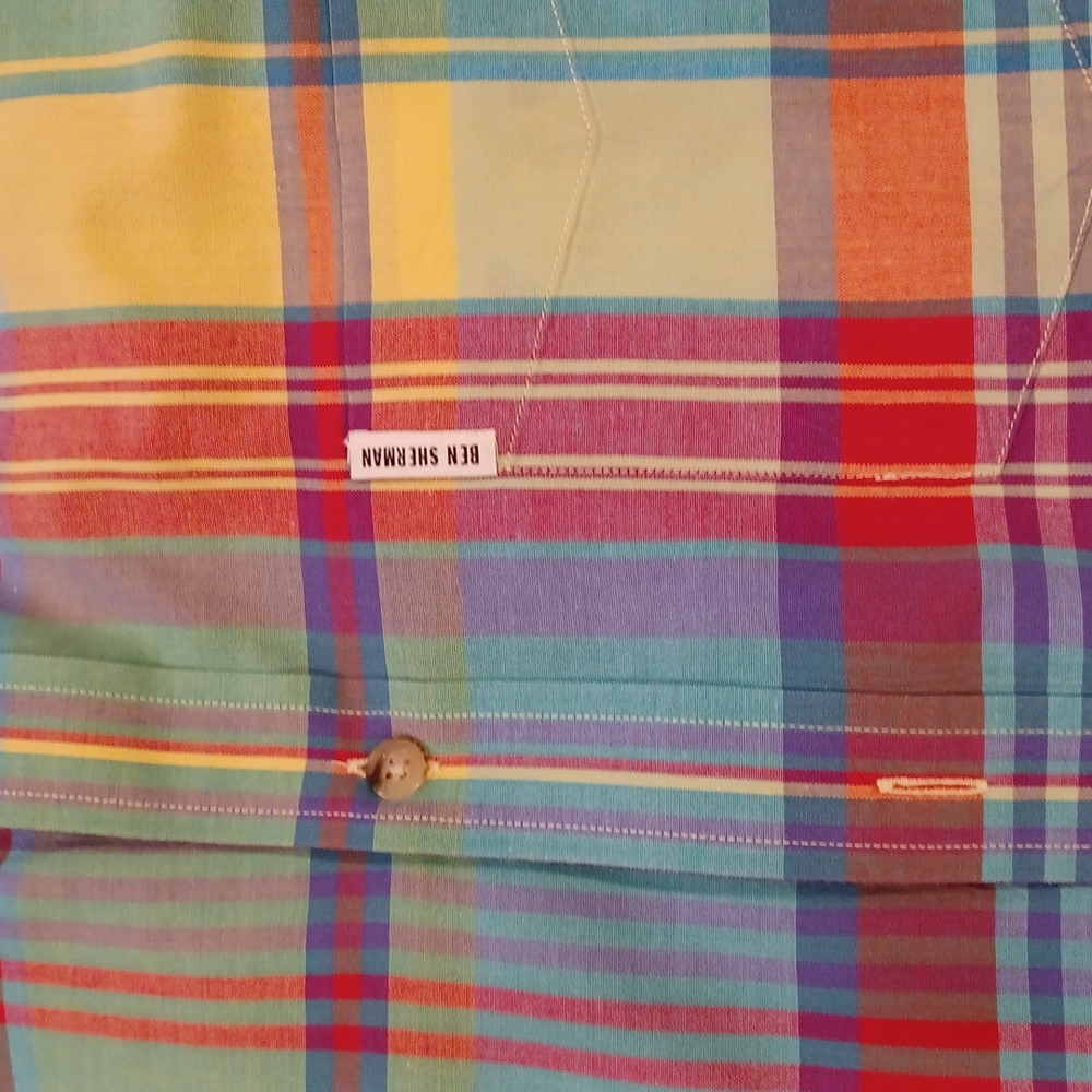 Multi-Colored Ben Sherman Button Down - image 2
